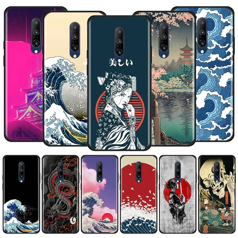 Чехол для Oneplus Nord Z 8 7 7T Pro 5G 6 6T 7Pro 7tpro черный мягкий силиконовый чехол с рисунком в