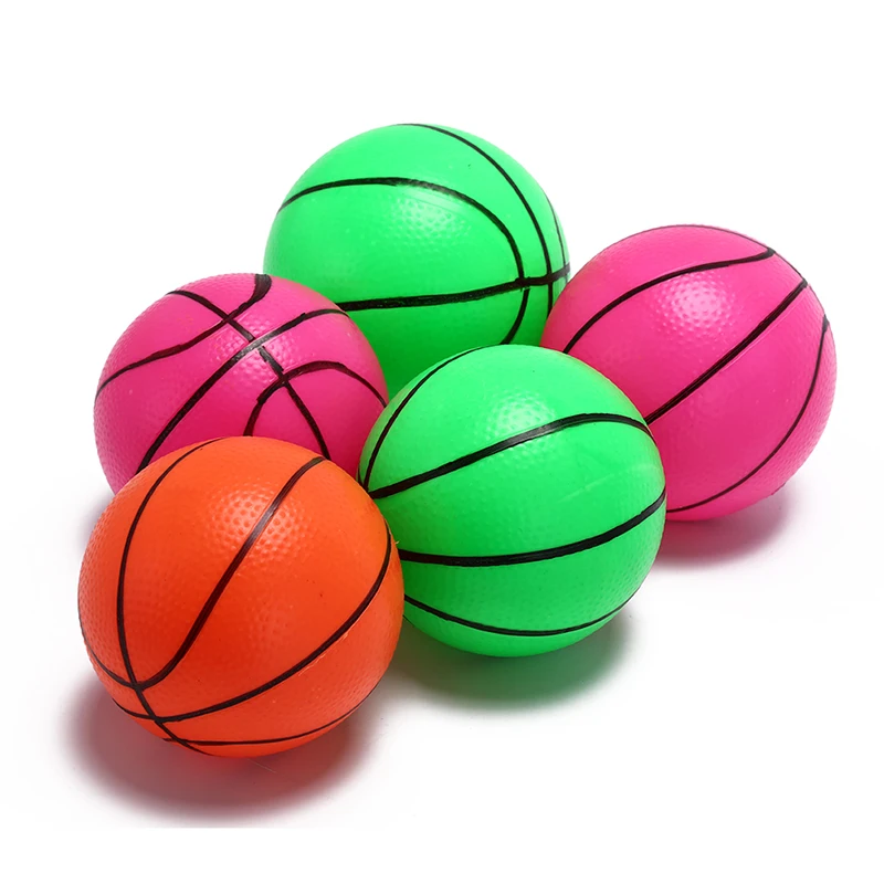 

12Cm Inflatable Basketball Football Blow Up Ball Toy For Kids Sports Outdoor