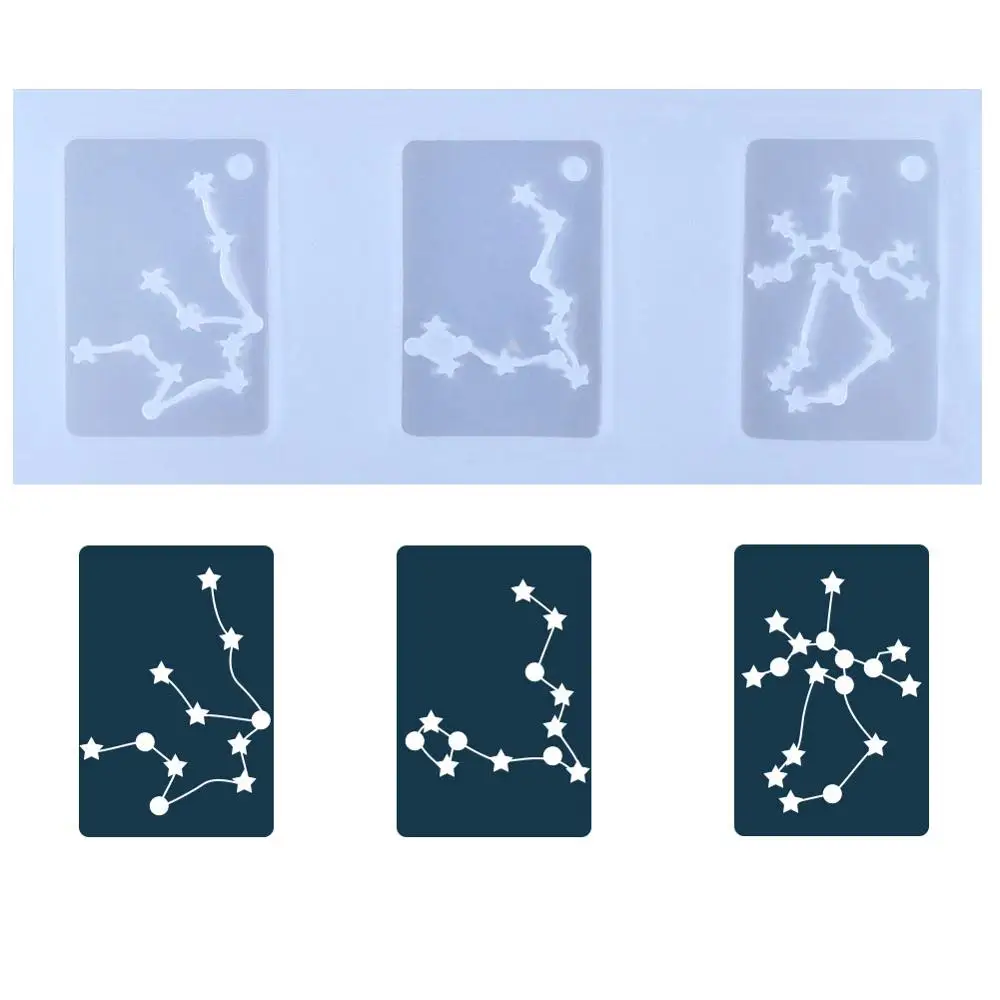 Силиконовые формы в виде созвездий подвеска для украшений Создание своими