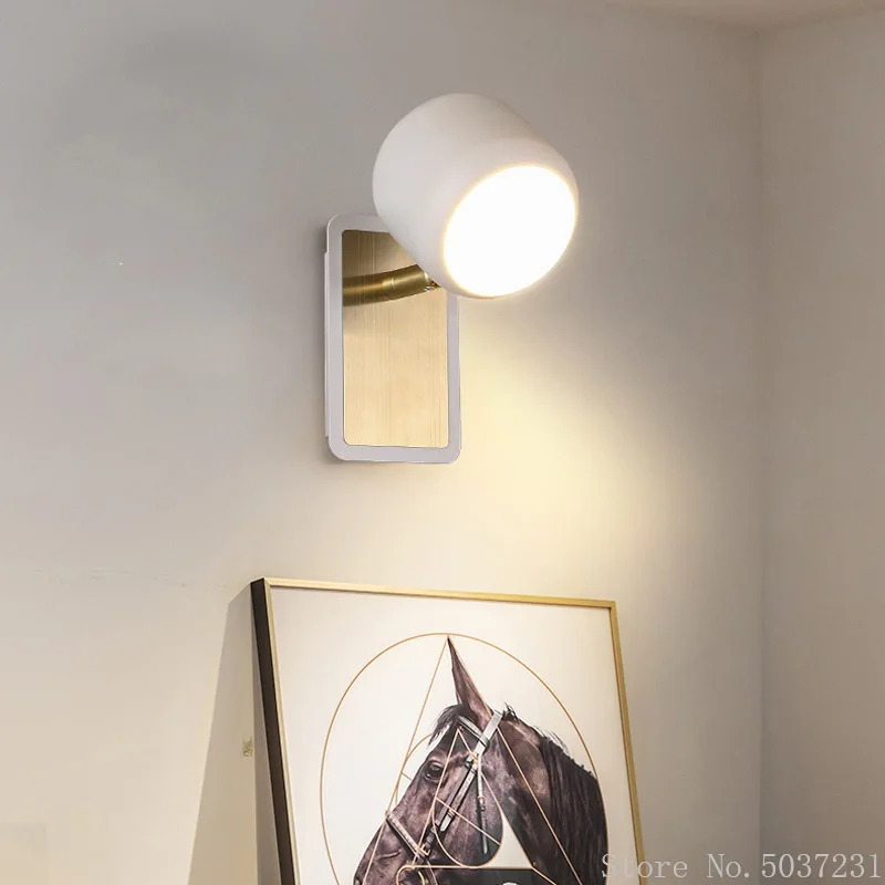 Светодиодный настенный светильник в скандинавском стиле современный