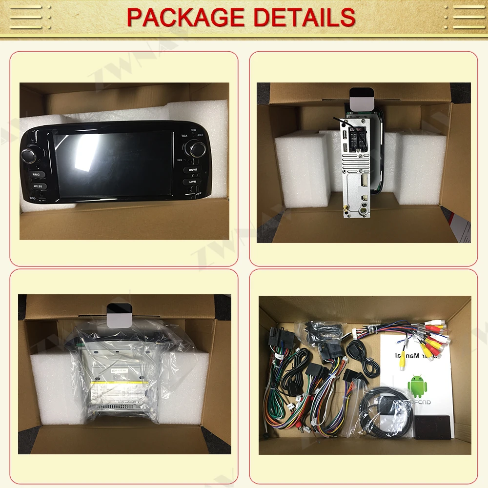 Android 10 4G Автомобильный DVD стерео головное устройство для Fiat Punto 2008 2009 2010 2011 2012 2013 2014