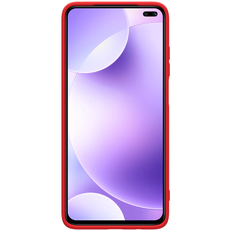 Nillkin жидкий силиконовый чехол для Xiaomi Poco X2 Redmi K30 K30i мягкий гелевый резиновый