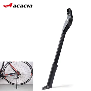 bike adjustable kickstand bike stay aluminium alloy for bicycle rack kick lightweight stands mtb road bike bicycle footrest free global shipping