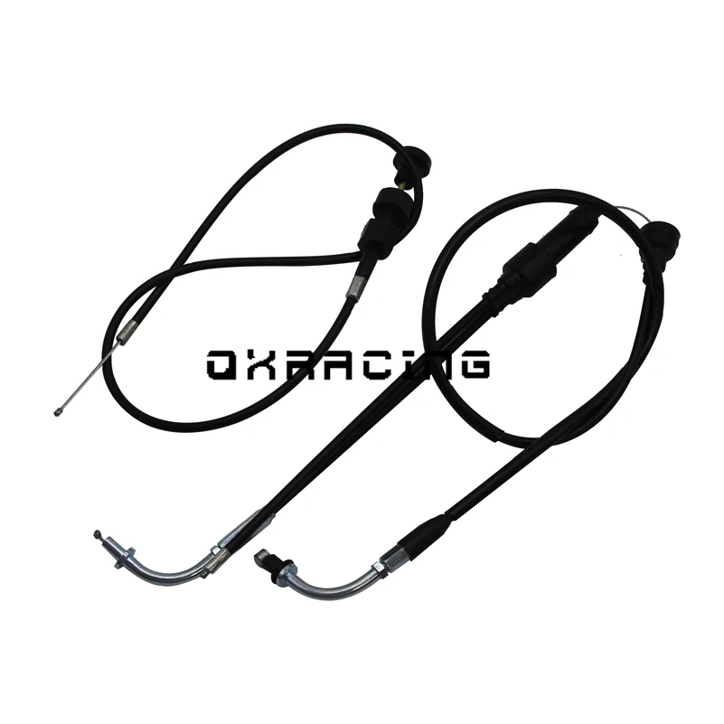 

New Throttle Cable + Chock Cable Assembly For PW 80 BW80 Dirt Pit Bike E-Moto