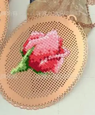 TT Rose ремесло Стич вышивки крестом металлическая Закладка серебро Золотой Рукоделие Вышивка ремесла счетный крест-строчка Kit-6TH - Цвет: Черный