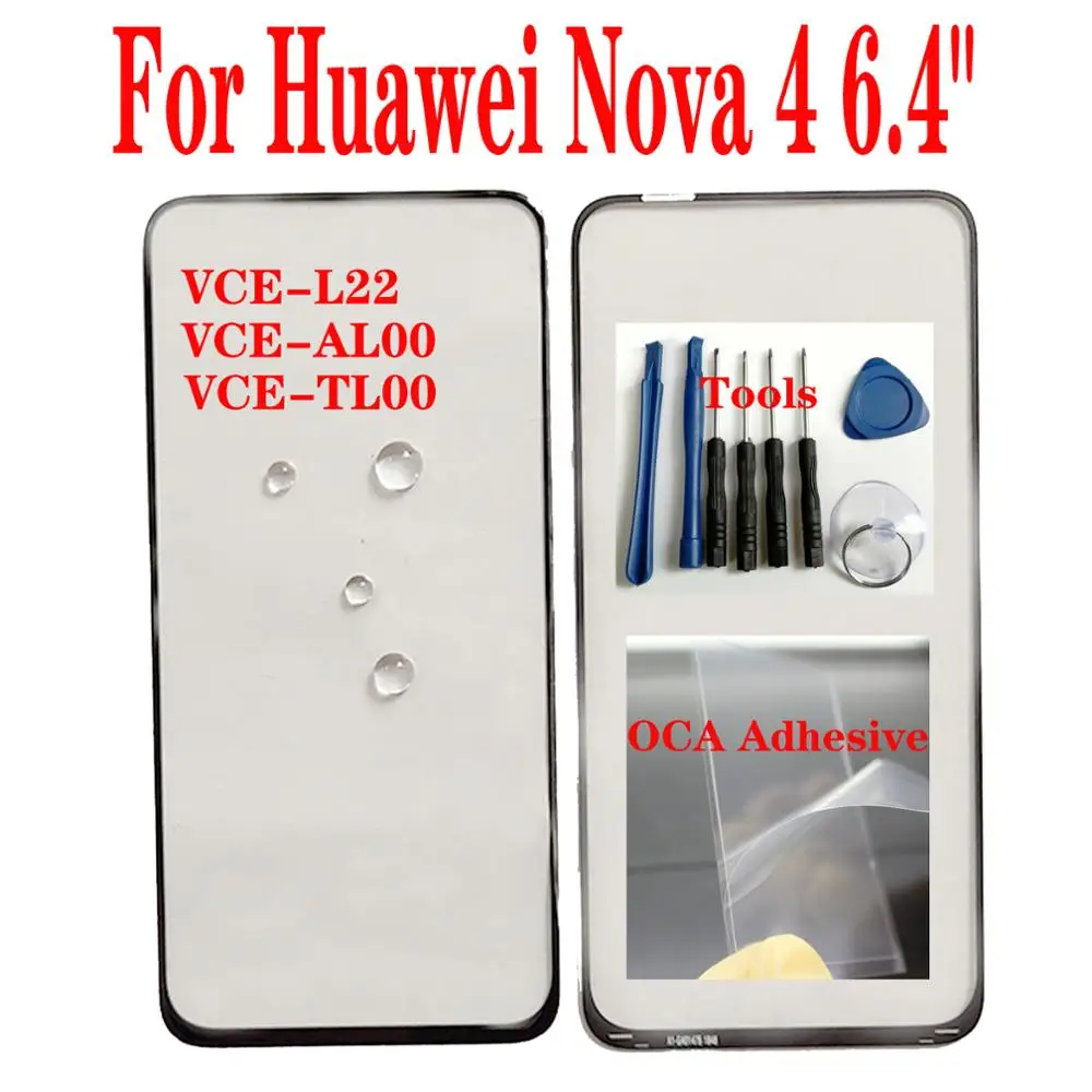 Shyueda для Huawei Nova 4, 6,4 дюйма, телефон, внешний экран, стекло, запасные части