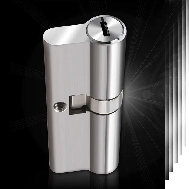 65 мм-110 мм дверной цилиндрический замок с 8 ключами Противоугонный C Класс медный