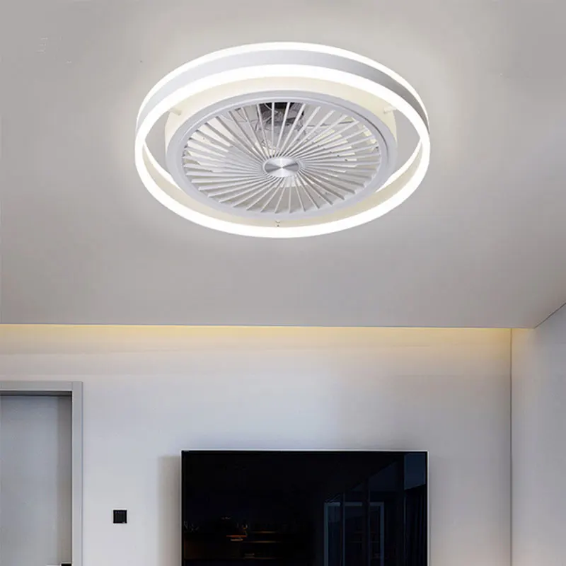Потолосветильник вентилятор 6 скоростей с светодиодный-подсветильник кой для