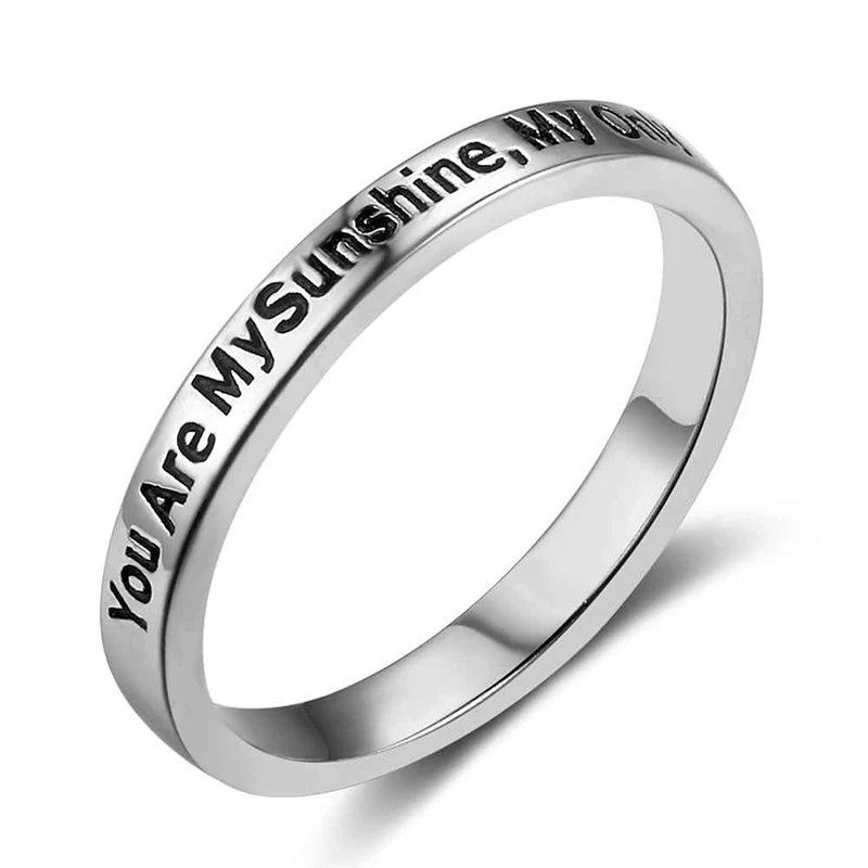 RI102765 JewelOra, женские 925 пробы, серебряные кольца, музыкальная нота/Детские ноги/океанские волнистые кольца, ювелирные изделия, модный стиль, подарок для девушки - Цвет основного камня: RI102765