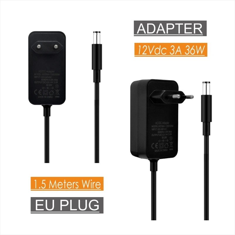 Европейская ЕС американская США Корея KC Spec 12Vdc 3A 36W UL CE TUV FCC сертификаты питания