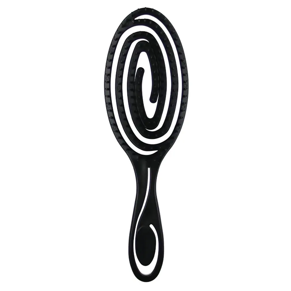 

Curved Mosquito Coil Style Hair Massage Comb Air-cushion Comb Beauty Tool Sealed Bag Big Curved Comb