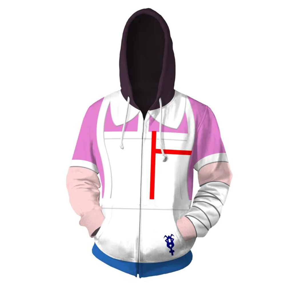 Толстовки для косплея Danganronpa джунко эношима толстовки Nanami ChiaKi Mikan Tsumiki куртки на