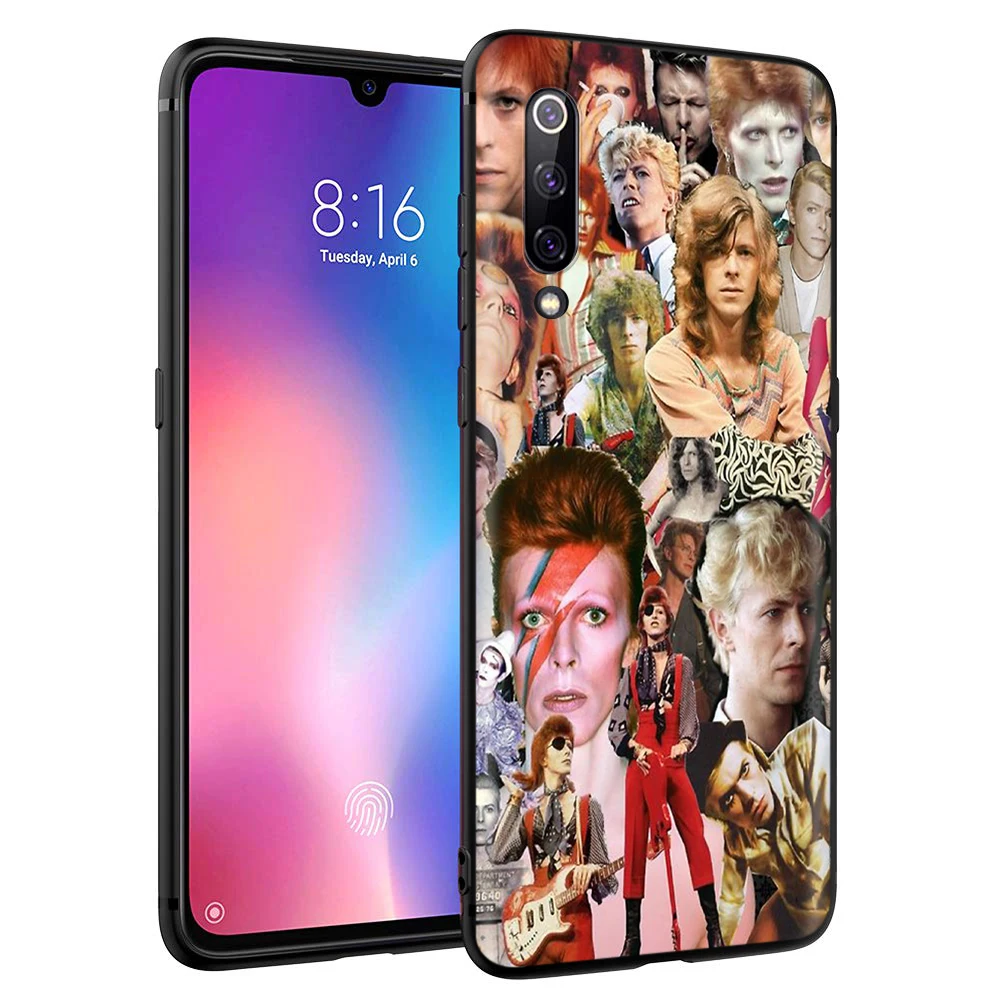 Мягкий ТПУ чехол YIMAOC David Bowie для Xiaomi Redmi mi Note MAX 3 6 6A 7 mi6 mi8 9 se a1 a2 Pro Lite go pocophone