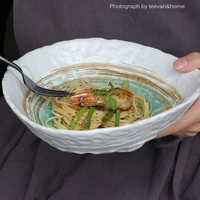 japanese snow bowl vajilla cocina bowl kitchen tableware ramen ceramic bowls household vegetable bowl ramen bowls %d0%bf%d0%be%d1%81%d1%83%d0%b4%d0%b0 %d0%bb%d0%b0%d0%bf%d1%88%d0%b0