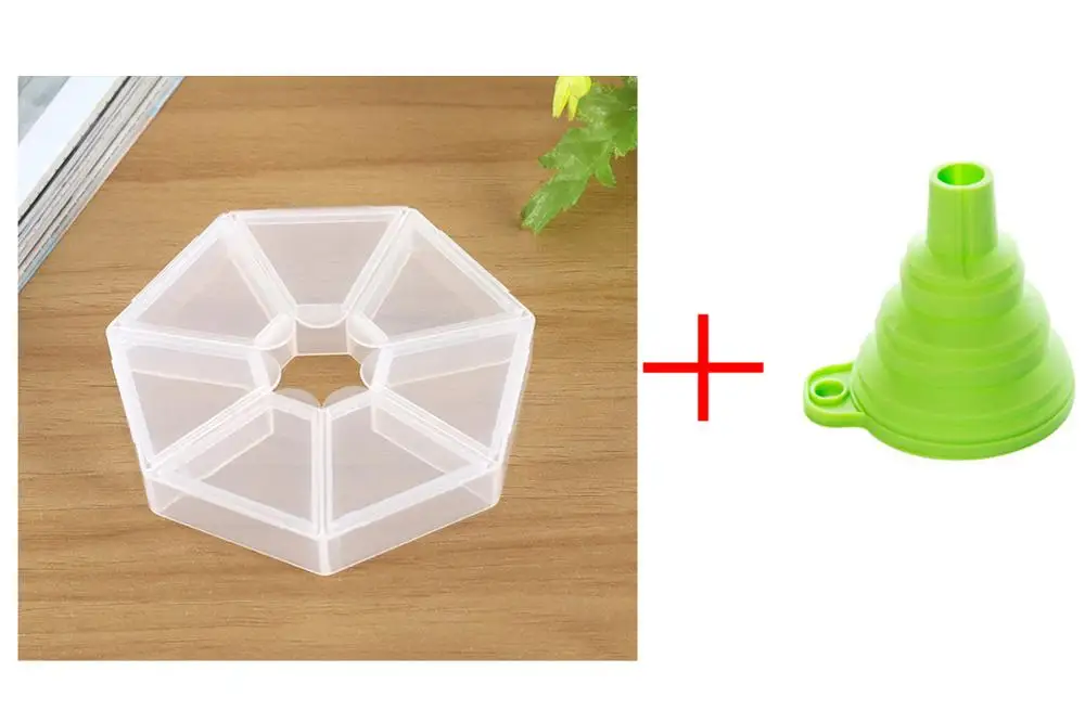 OUYIJIA 7 ячеек прозрачная коробка для хранения пластик DIY алмазная живопись