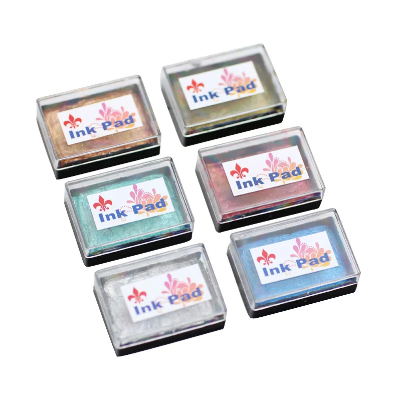 

Printing Ink Pad Wax Pad Handmade DIY Crafts Scrapbook Envelope Sealing Decoration Special Metal Color Printing Ink Pad Wax Pad