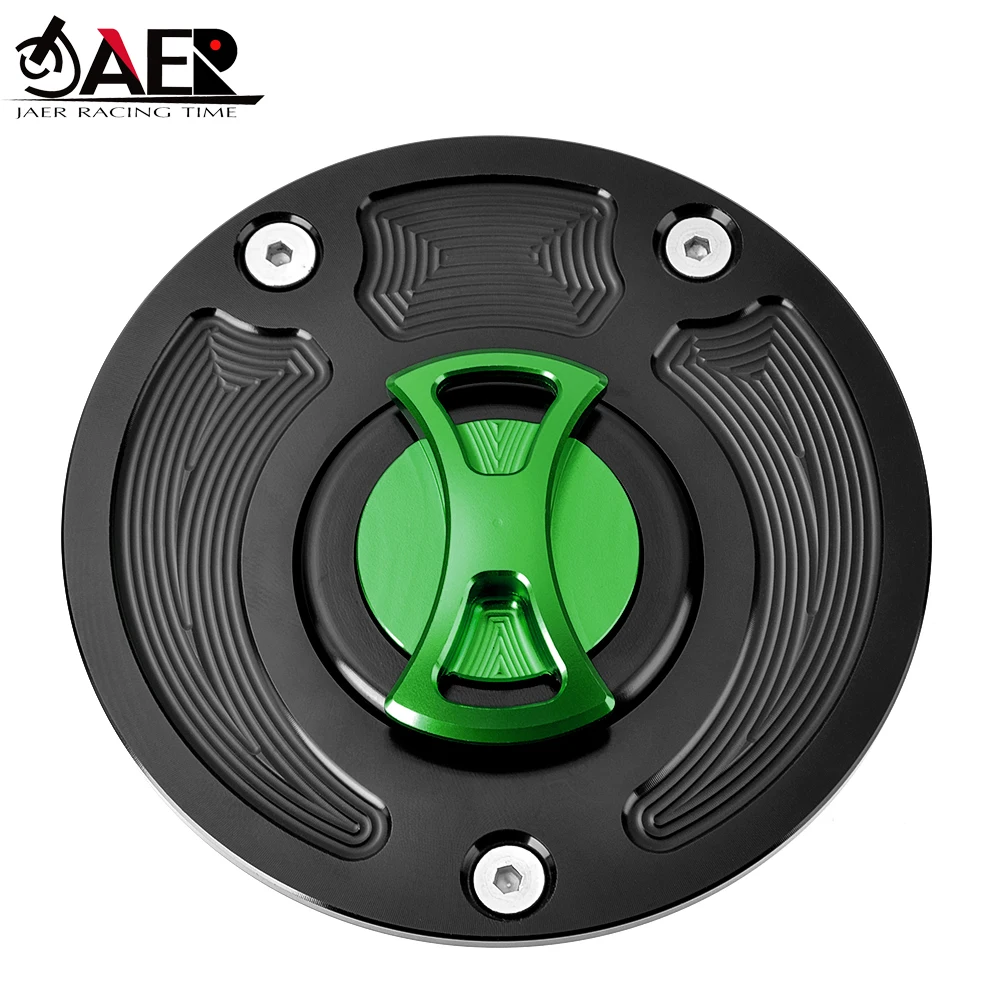 Крышка газового топливного бака JAER CNC для Kawasaki Z800 Z750 Z1000 ER650 ER 6N ER6N 6F ER6F Ninja