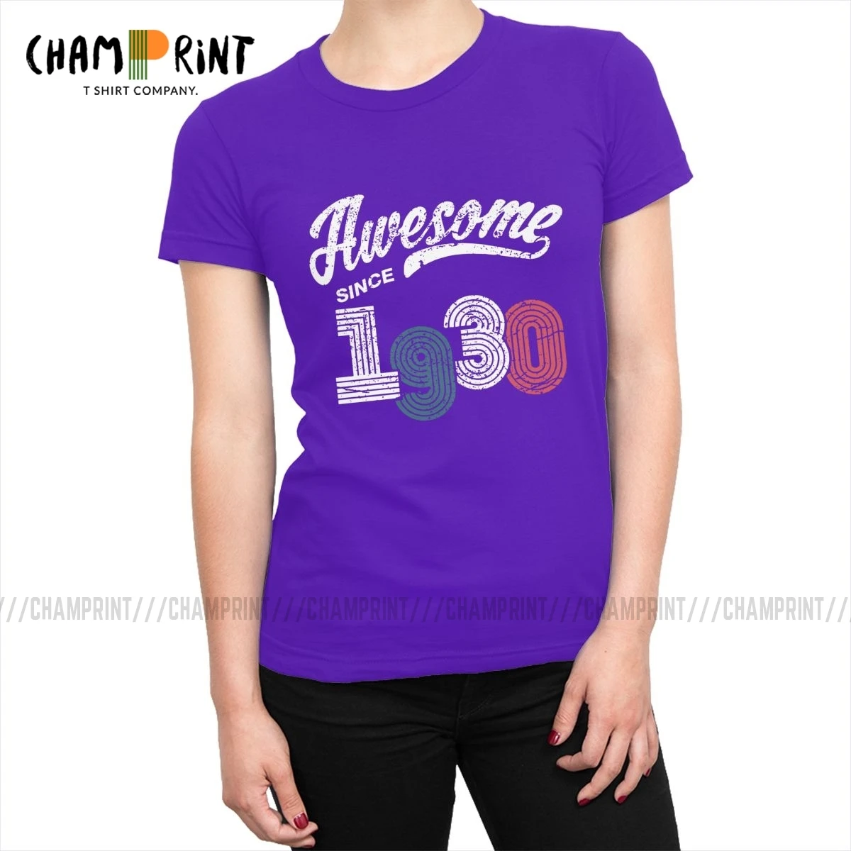 Потрясающие с 1930 года футболки Женские винтажные подарки на 90 й день рождения