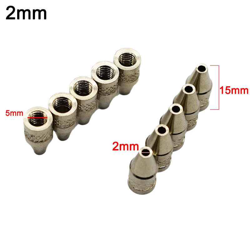 1mm /2mm Nozzle Iron Tips Metal Soldering Welding Tip For Electric Vacuum Solder Sucker/Desoldering Pump 10Pcs/Set images - 6