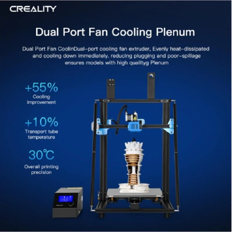 Принтер Creality CR 10 V3 fdm 3D принтер сделай сам размер сборки 300*400 * мм с прямым приводом