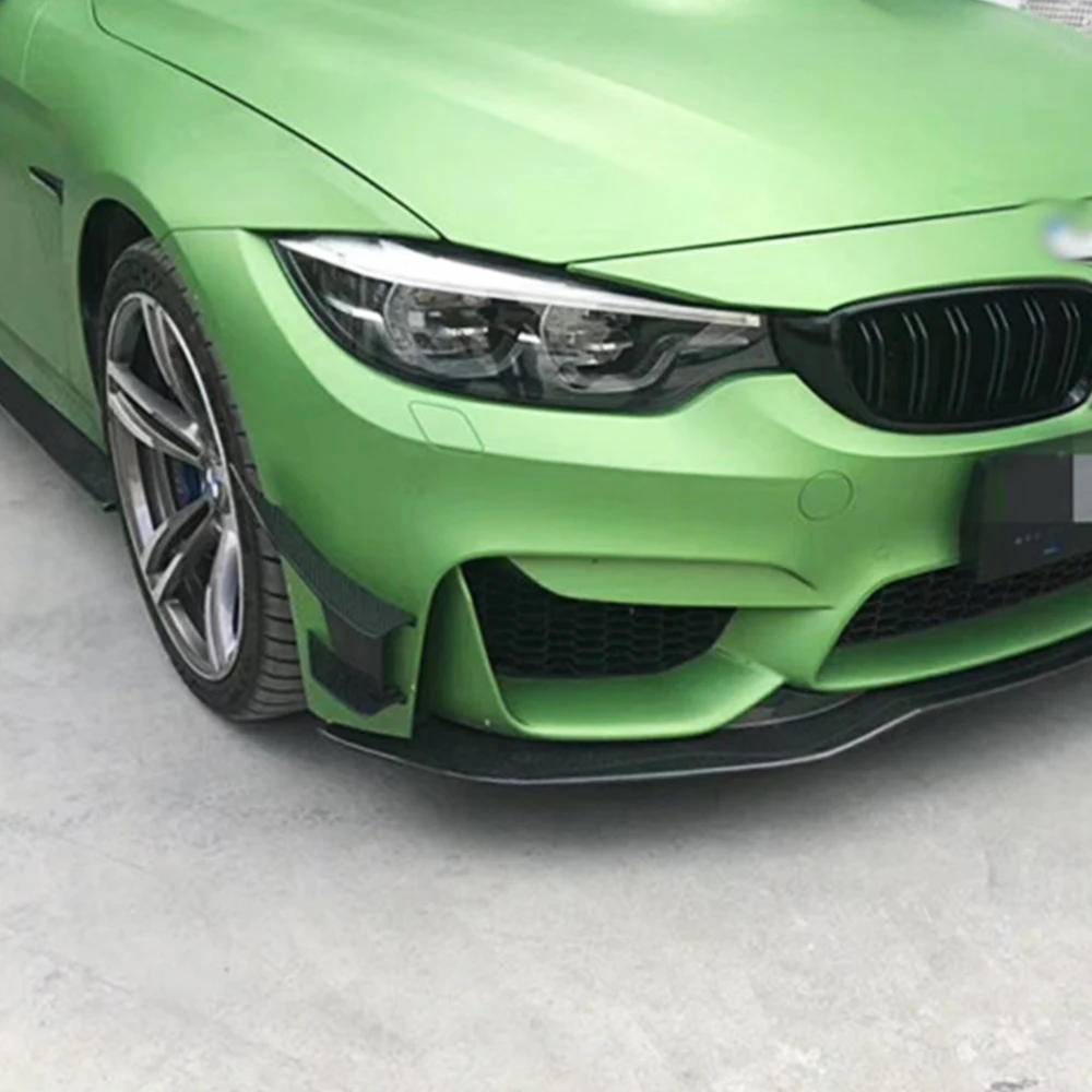 6 Шт. Аксессуары Для Стайлинга Из Углеродного Волокна BMW F80 M3 И F82 M4 Передний Бампер