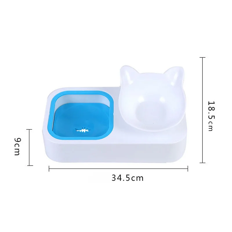 

Splash-Proof Food Bowl Dogs Cat Color Bowls Travel Feeding Feeder Water Bowl for Pet Cats Outdoor Food Dish Dog Accessories