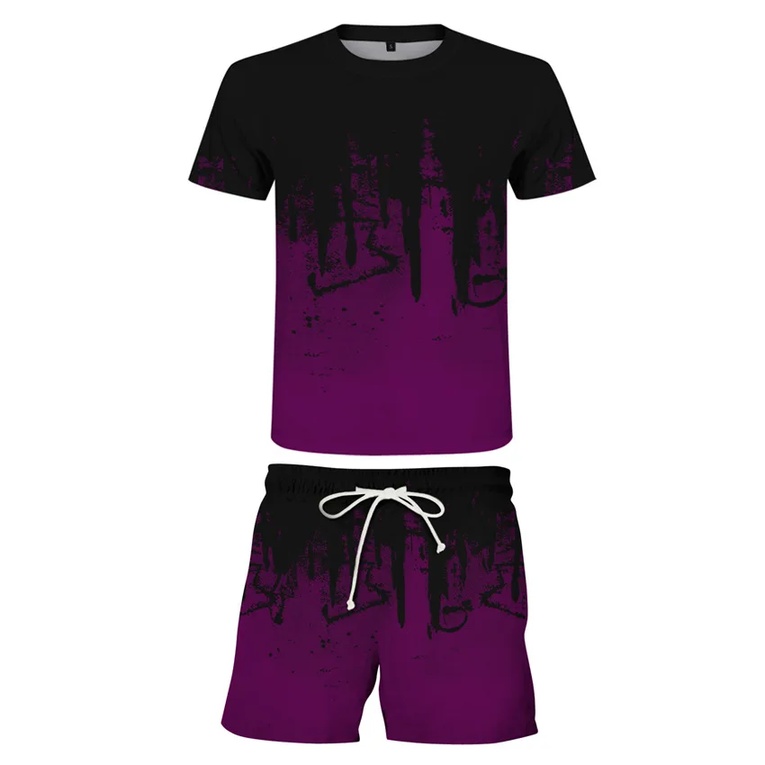 

2021 New Men's Sportswear Suits Gym Tights Training Clothes Workout Jogging Sports Set Running Rashguard Tracksuit For Men