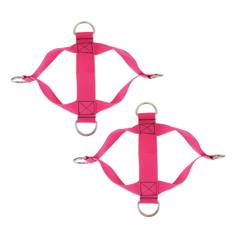 

1 Pair Ankle Fitness Shoe Straps Fitness Shoe Lace Bands Buckle Elastic Rope