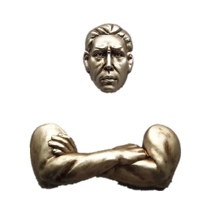 Креативная Ретро скульптура рельефный персонаж настенное украшение бар клуб KTV