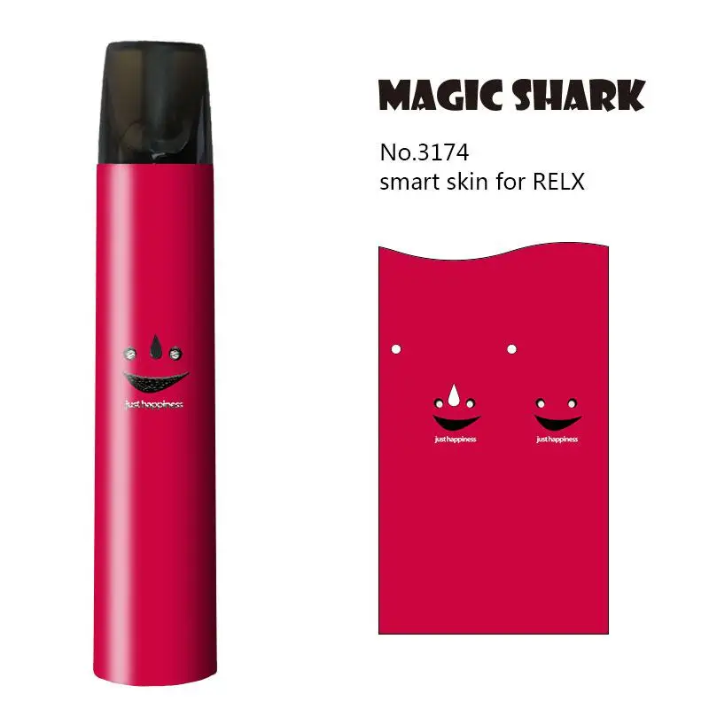 Ультратонкий Футляр для вейпа Magic Shark Tiger Cute Girl Snow чехол модный стикер из ПВХ