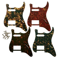 quality electric parts for usamexico fd strat 11 holes hs paf humbucker guitar pickguard scratch parts flame pattern