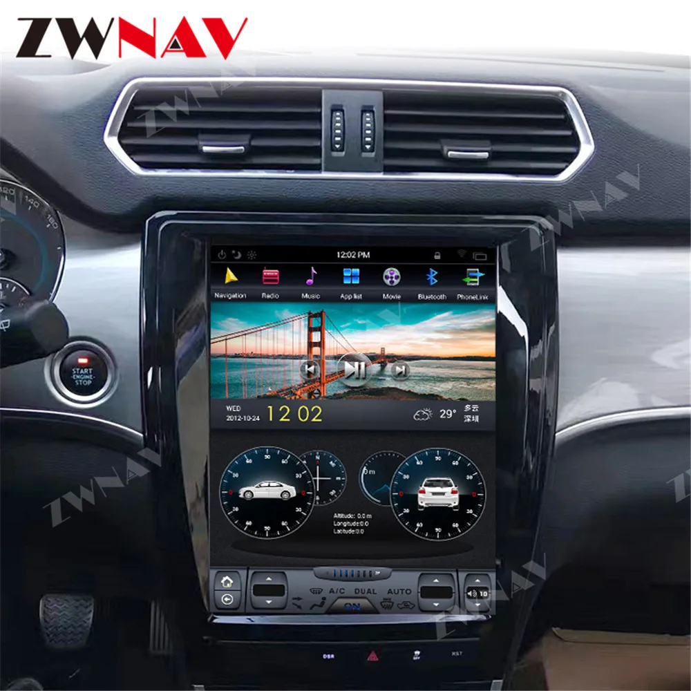 Android 9 128 ГБ IPS экран PX6 DSP CarTesla для GREAT WALL Haval H2 2016 + DVD GPS мультимедийный плеер Радио