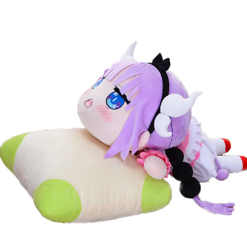Miss Kobayashi's Dragon Maid Cosplay Kanna Kamui Pillow Plush Doll Plushie Anime Toy Figure Christmas Gift | Тематическая
