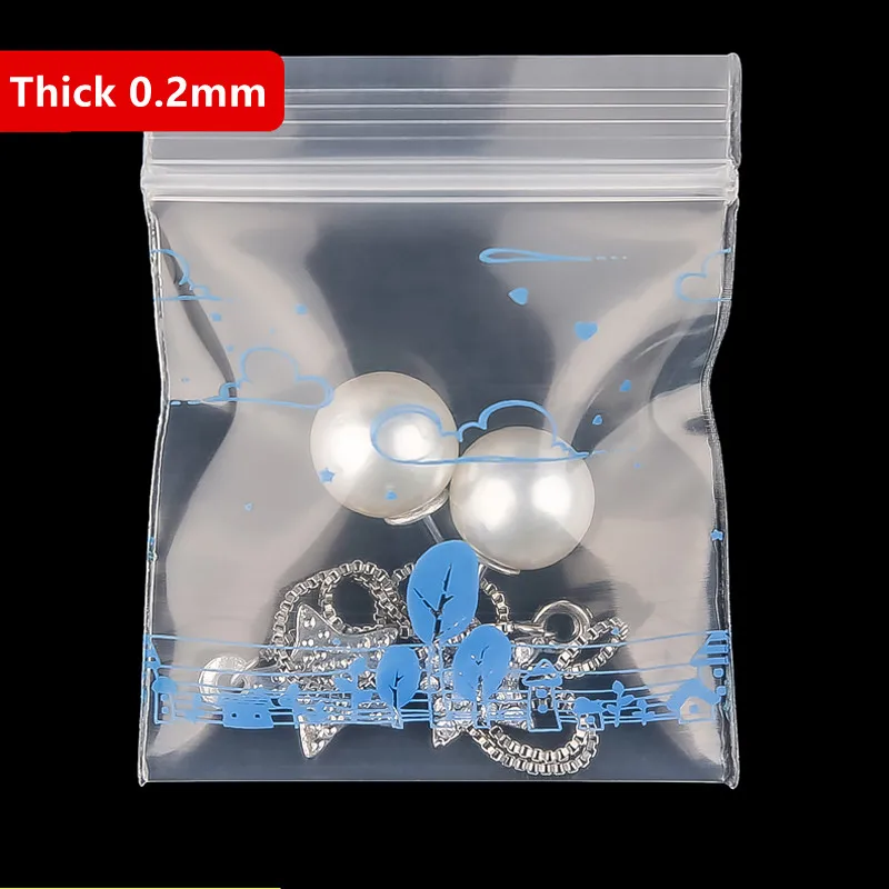 

Прозрачная сумка на молнии, маленькие синие облака, дерево, самозапечатывающиеся сумки с замком на молнии, компактные кармашки ювелирные из...