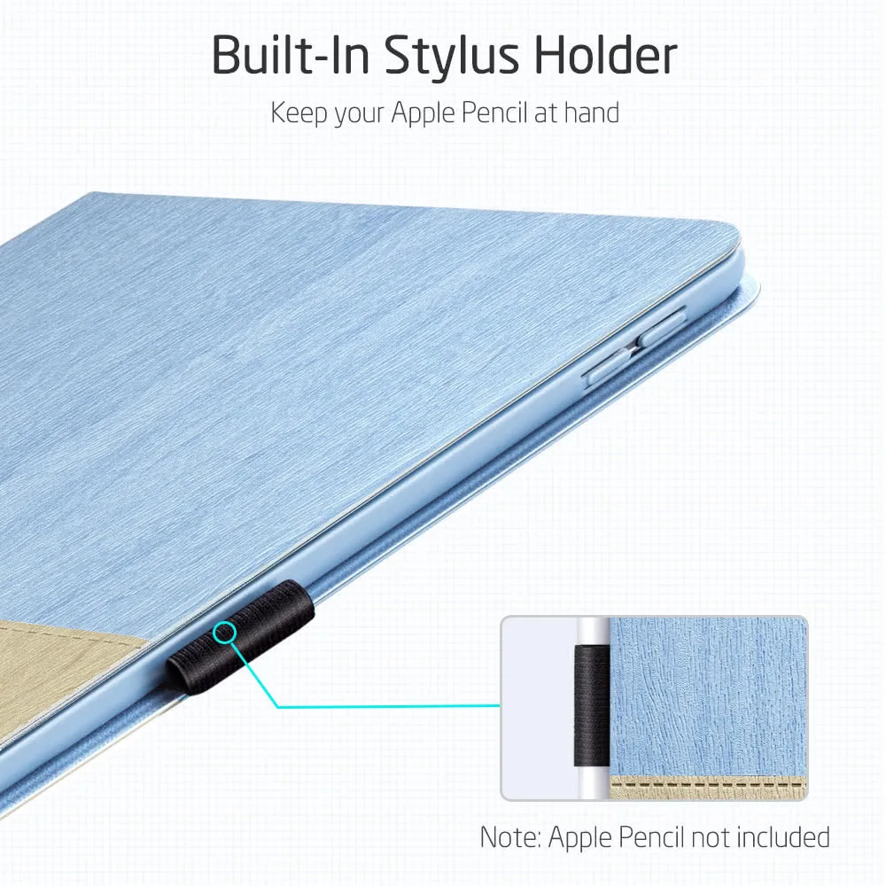 Чехол с держателем для стилуса iPad Mini 5 тонкий умный чехол подставка 2019 го
