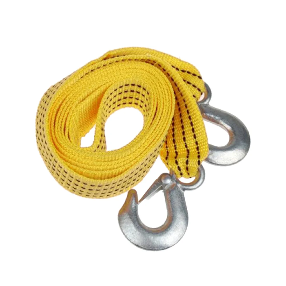 

Ton Car Trailer Rope Practical Durable Outdoor Emergency Kit Nylon Tow Rope Double Thicken Car Trailer(Yellow,Eagle Hook)