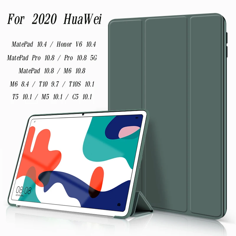 Для HuaWei MatePad 10,4, чехол для Pro 10,8, чехол для Honor Pad V6 10,4, чехол для M6 8,4 10,8 M5 C5 T5 T10S 10,1 T10 9,7, чехол, чехол