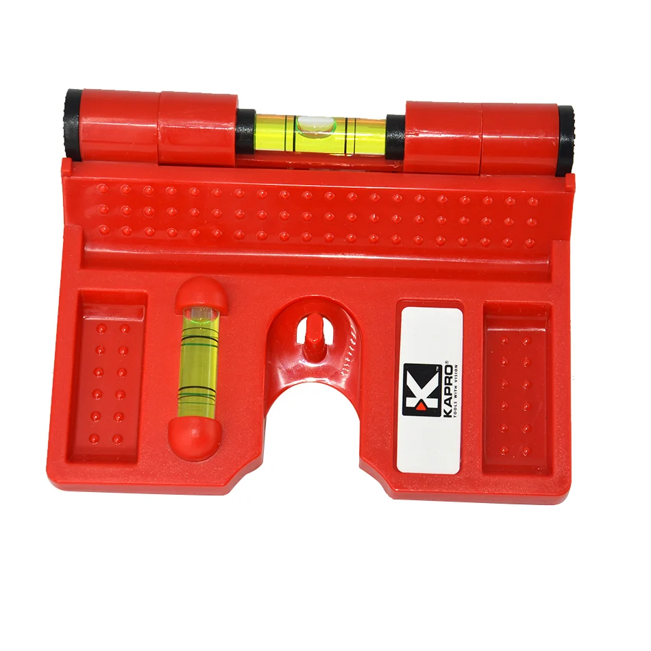 Складной цилиндр KAPRO миниатюрный спиртовой уровень линейка для трубопроводов с