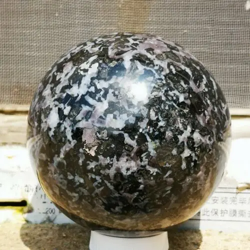 400-500 г Редкие природные слюда серые Feldspar сферы кварцевый хрустальный шар