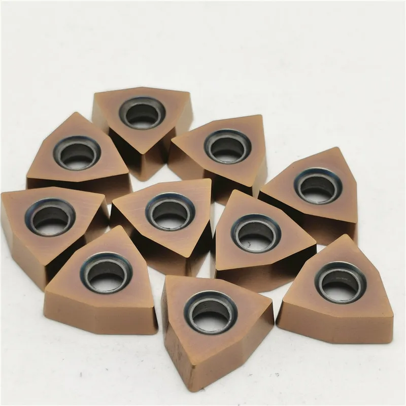 WCMT050308 ACZ330 поворотные твердосплавные вставки инструмент токарный фреза режущий