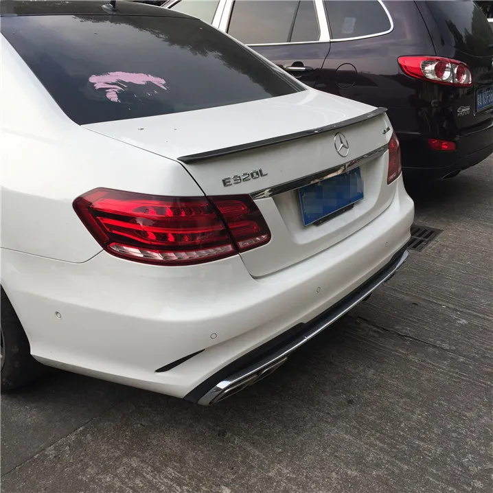 Спойлер для W212 2008-2015 Mercedes-Benz AM E-class E200 E260 спойлер из АБС-пластика цветное заднее