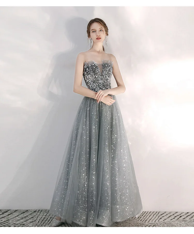 

prom dresses sexy mermaid floor-length satin appliques beading prom dress cheap prom gown robe de soiree party dress