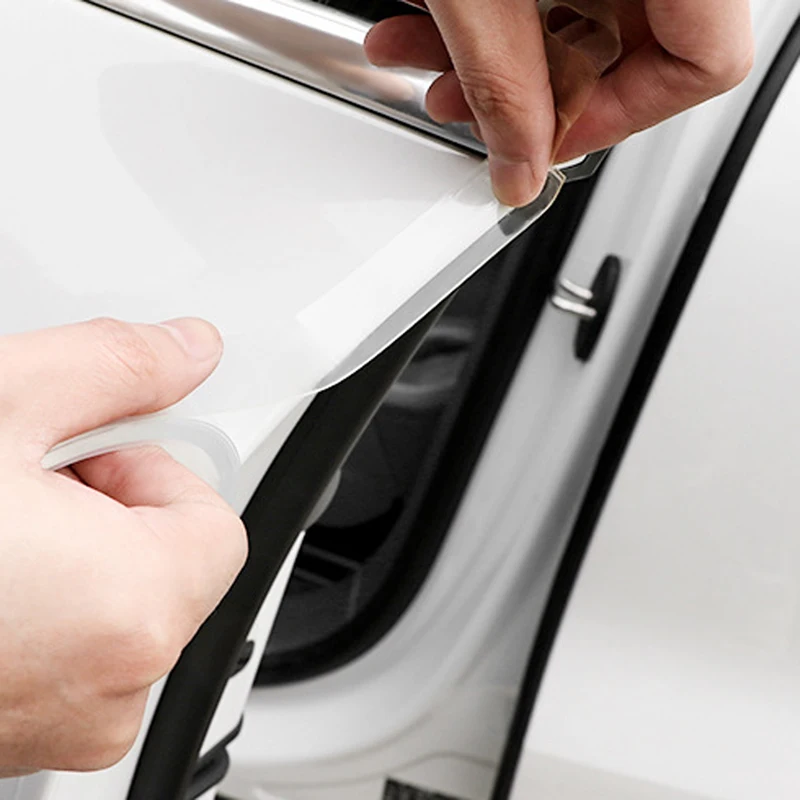 Car ProtectCar Stickers Protector Door Sill Sticker Scratchproof Nano Tape Auto Transparent Bumper Strip | Автомобили и мотоциклы