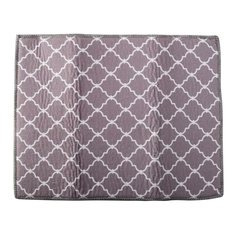 

Kitchen Countertop Suction Mat Tableware Cup Bowl Dish Drain Pad Dry Matter Pad Control Pad Desktop Suction Mat Placemat Report