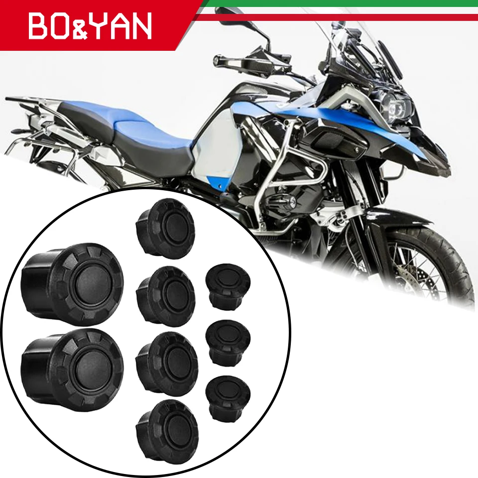 

Для BMW R1200GS LC R1250GS Adventure 2014 2015 2016 2017 2018 мотоцикл высокого качества ABS пластиковая рамка Крышка крышки штепсельная Вилка комплект