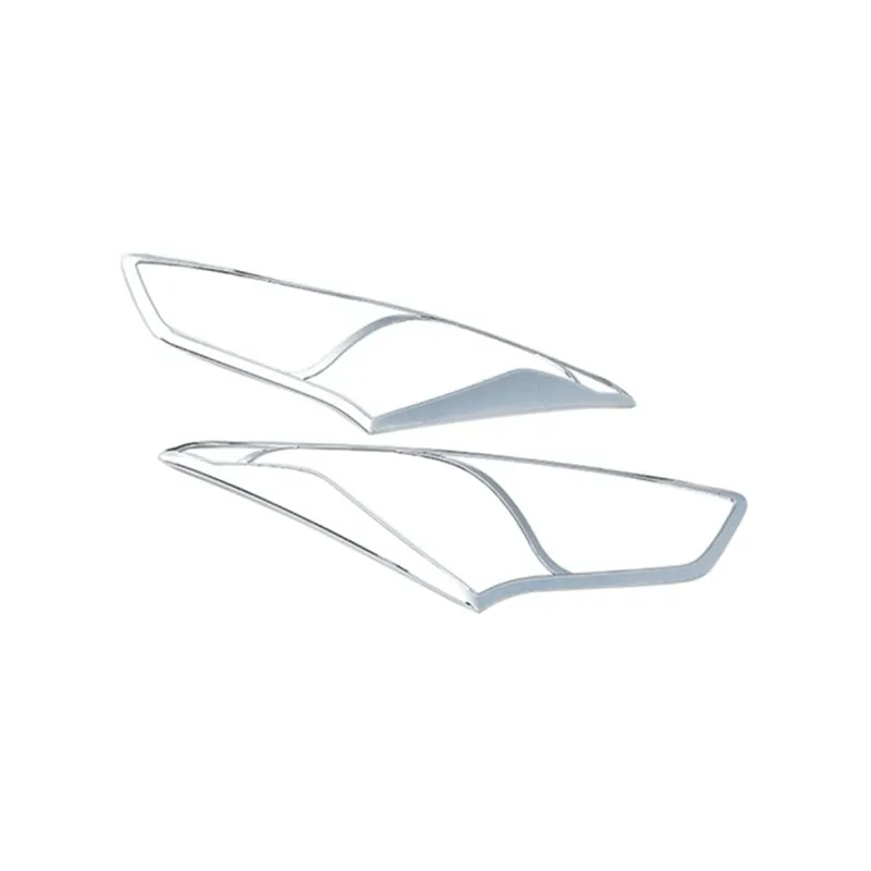ABS Хромированная накладка на переднюю фару для Hyundai Santa Fe IX45 2013 2014 2015 2016 2017 |