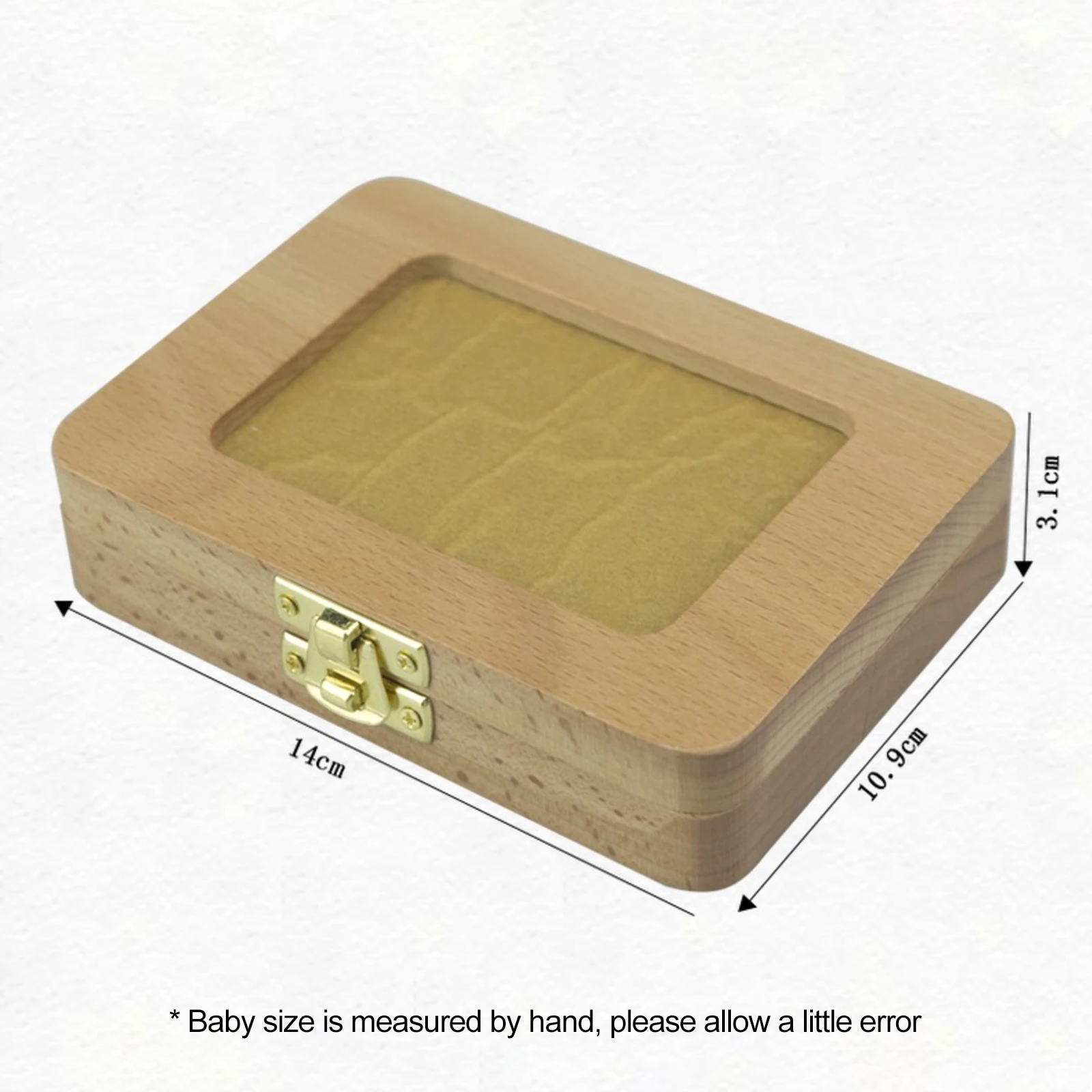 

Baby Tooth Box Wooden Milk Teeth Organizer Storage Boys Girls Save Souvenir Case Baby Tooth Organizer Kids Deciduous Storage Box