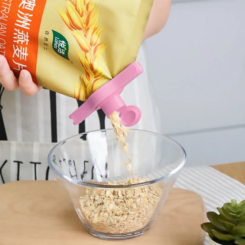 1pc Seal Pour Food Storage Bag Clip Snack Sealing Clip Keeping Fresh Sealer Clamp Plastic Helper Food Saver Travel Kitchen Tools
1pc Seal Pour Food Storage Bag Clip Snack Sealing Clip Keeping Fresh Sealer Clamp Plastic Helper Food Saver Travel Kitchen Tools