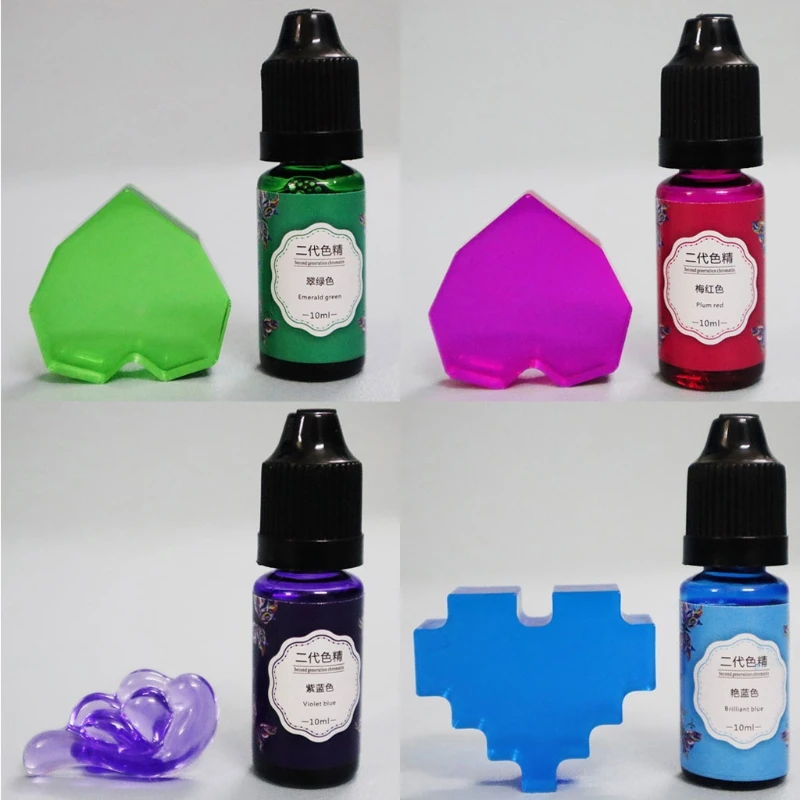 

28 Color Liquid Epoxy Resin Pigment Epoxy Resin UV Resin Art Jewelry Making Concentrated Colorant Resin Coloring Dye Kit