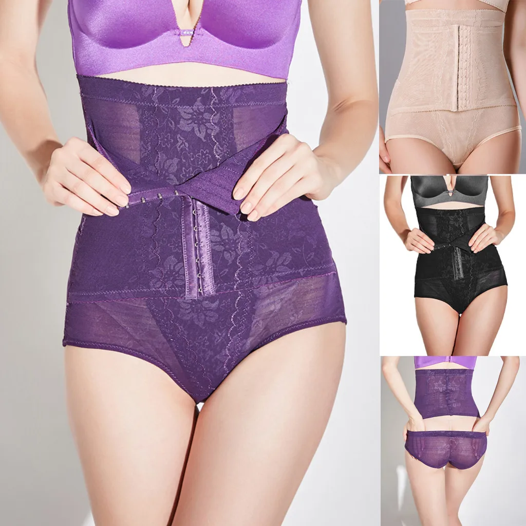 Высокая талия тренажер M-2XL Жесткий Корсет для живота Формирователь тела